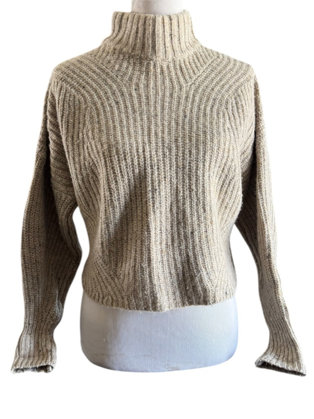 Rebecca Minkoff Ribbed Turtleneck Sweater Size XS